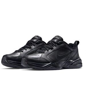 Nike Air Monarch IV training shoes black wide